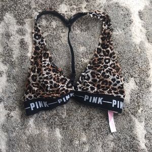 PINK Victoria Secret Leopard Sports Bralette